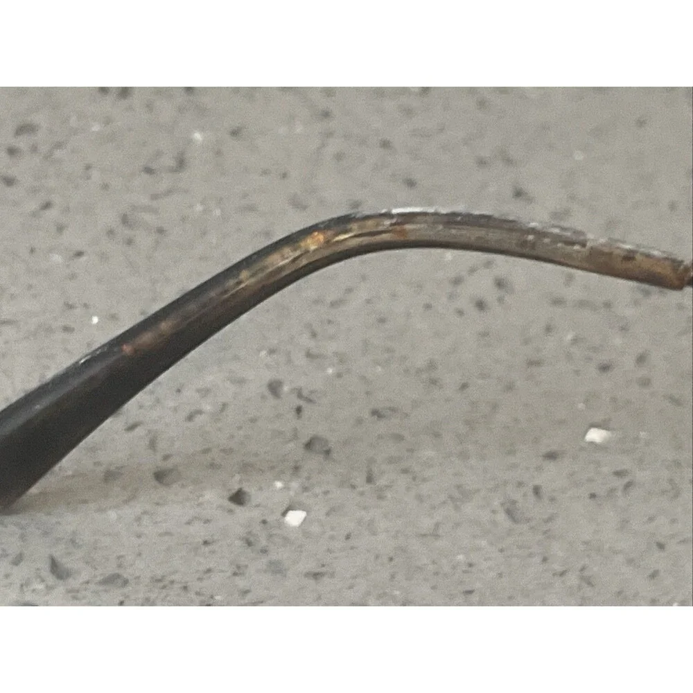 SUPERFLEX SF-424 C.3 brown SPORTS WRAP EYEGLASSES FRAMES ONLY half rim 54-18-145